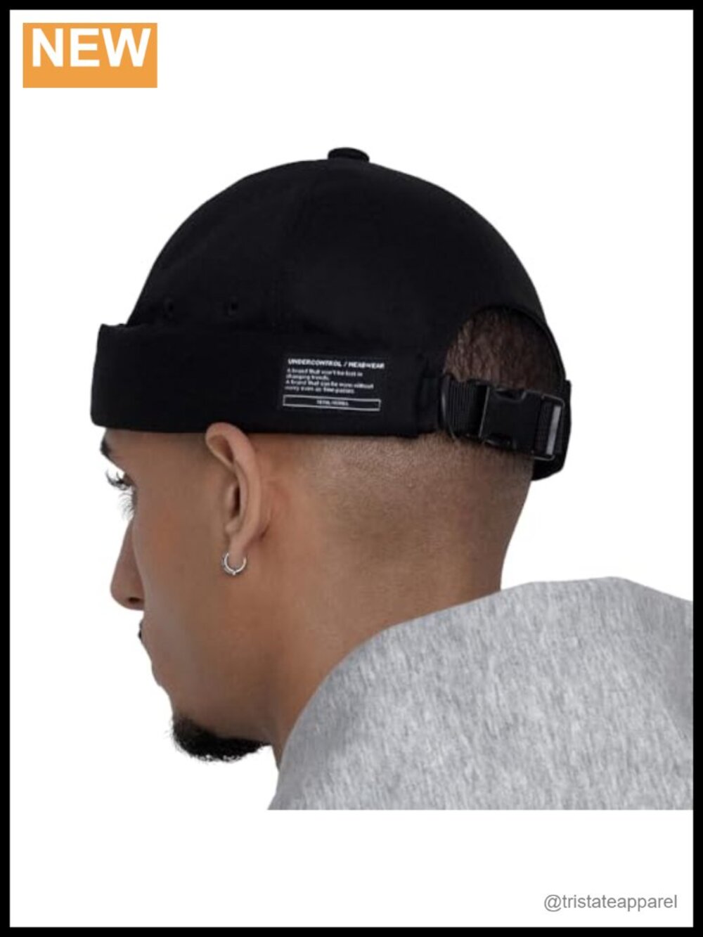 Brimless Sailor Fisherman Skull Docker Beanie Cap Cotton Twill Adjustable